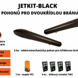 Sada pohonů Jet 24 pro dvoukřídlé brány až do 6m (5)